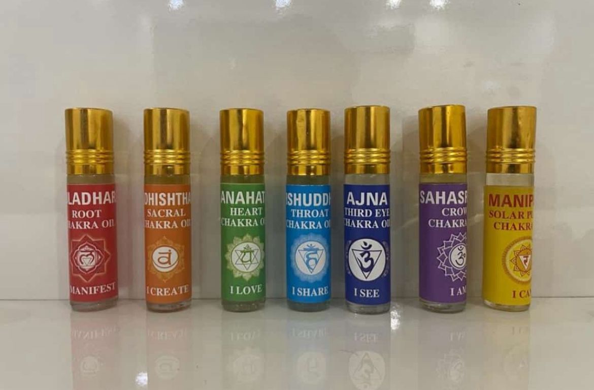 Seven Chakra Balancing Oil